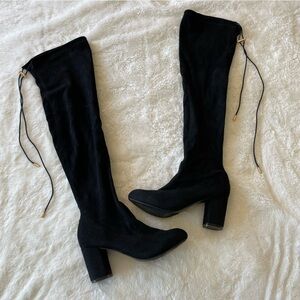Black Over-the-Knee Boots